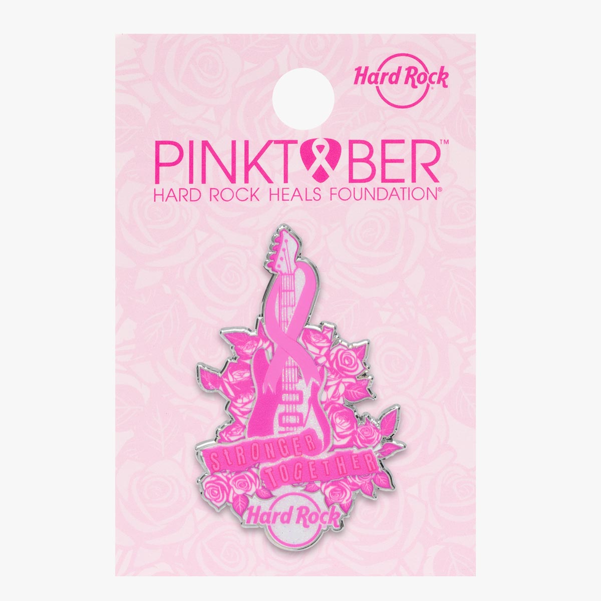 Pinktober Pin Guitar Ribbon image number 2